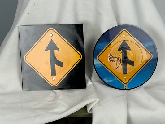 Jimmy Page / David Coverdale – Strictly Limited Numbered 7" Picture Disc – Autographed by Jimmy Page – COA Included