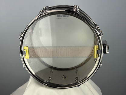 Brand new ddrum Vintone 7.5 x 14 Nickel Over Brass Snare drum