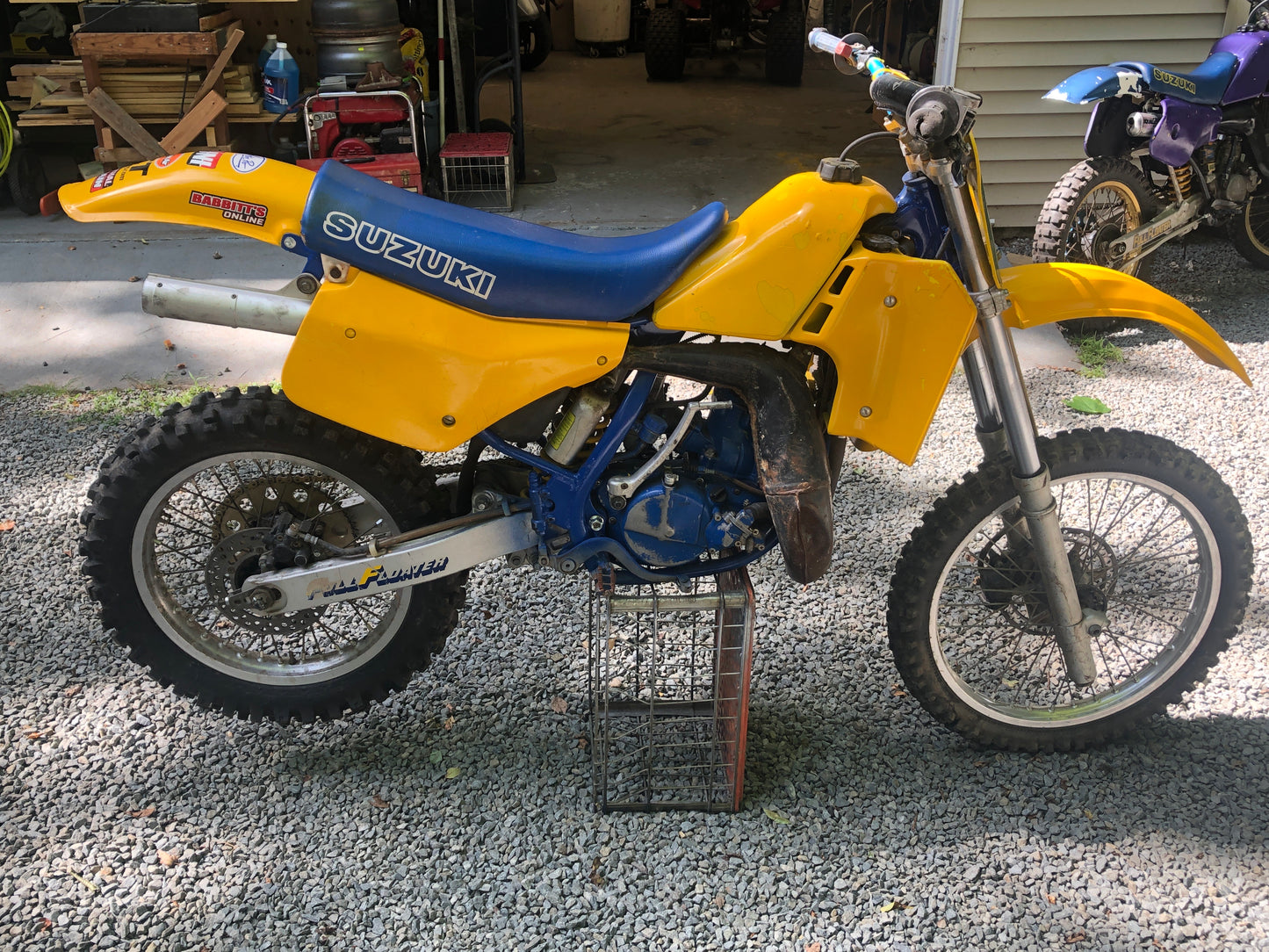 🏁 1987 Suzuki RM250 – Vintage Two-Stroke Motocross Icon