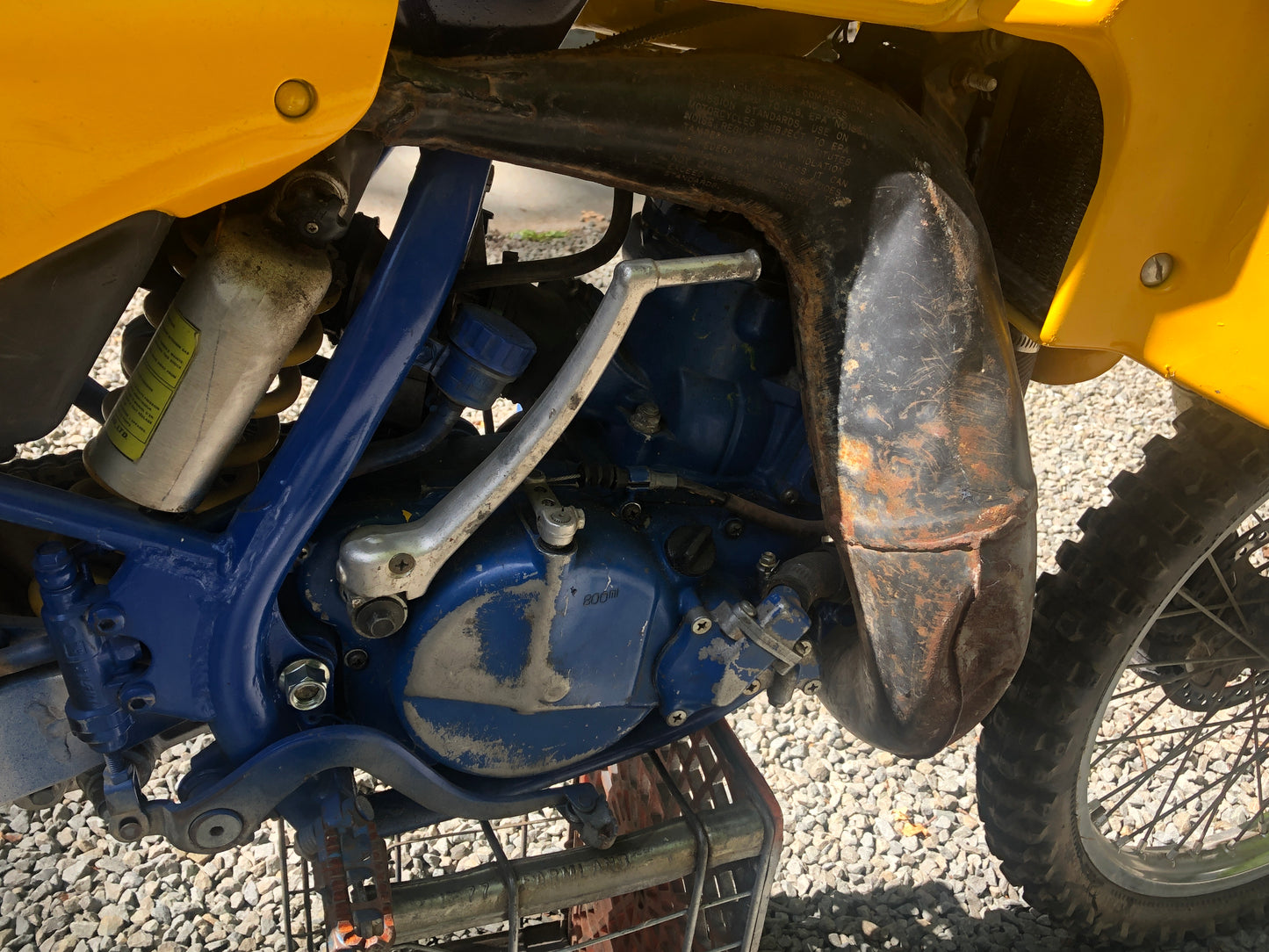 🏁 1987 Suzuki RM250 – Vintage Two-Stroke Motocross Icon