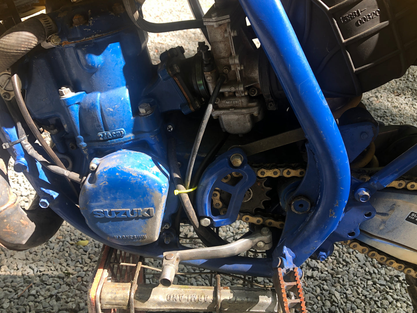 🏁 1987 Suzuki RM250 – Vintage Two-Stroke Motocross Icon
