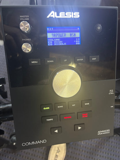 Alesis Command Mesh Electronic Drum Set with Alesis Sample Pad 4