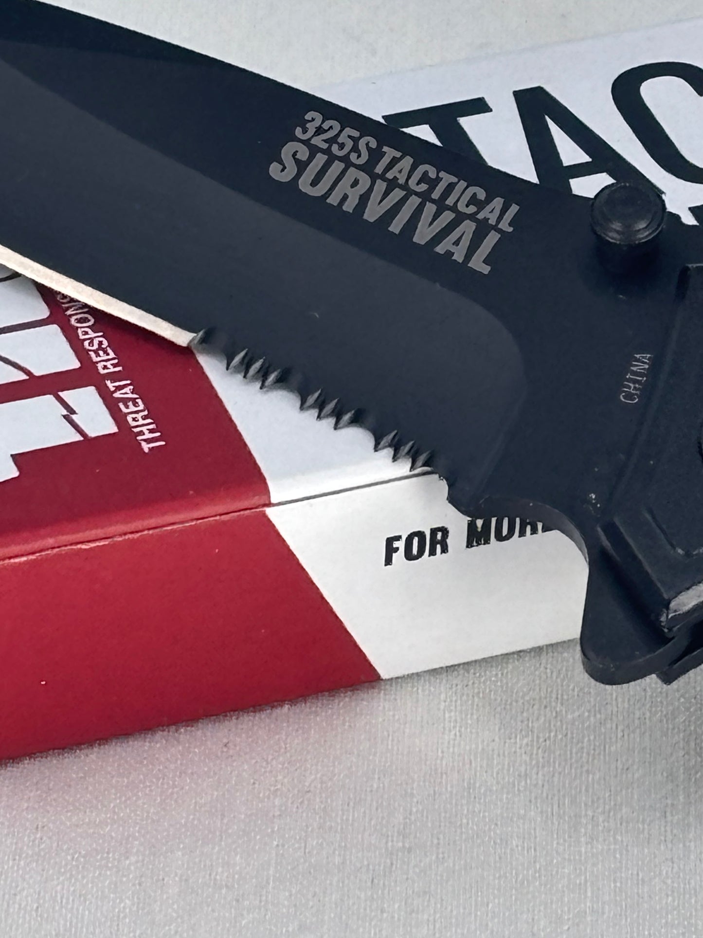 TRS 325S Tactical Folding Knife — Brand New in Box