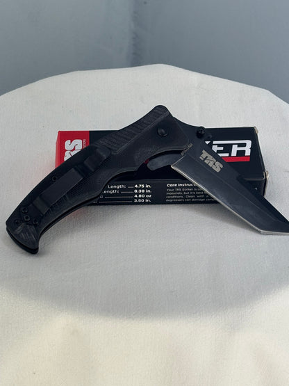 TRS 7Cr17MoV Tactical Folding Knife — Brand New in Box