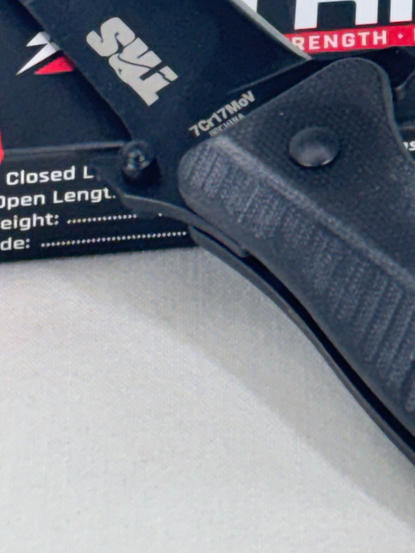 TRS 7Cr17MoV Tactical Folding Knife — Brand New in Box