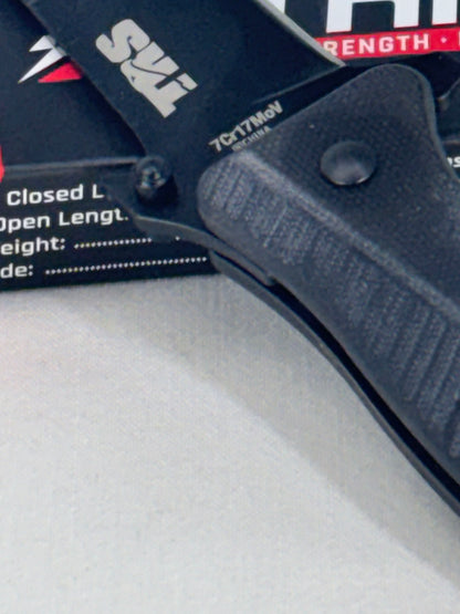 TRS 7Cr17MoV Tactical Folding Knife — Brand New in Box