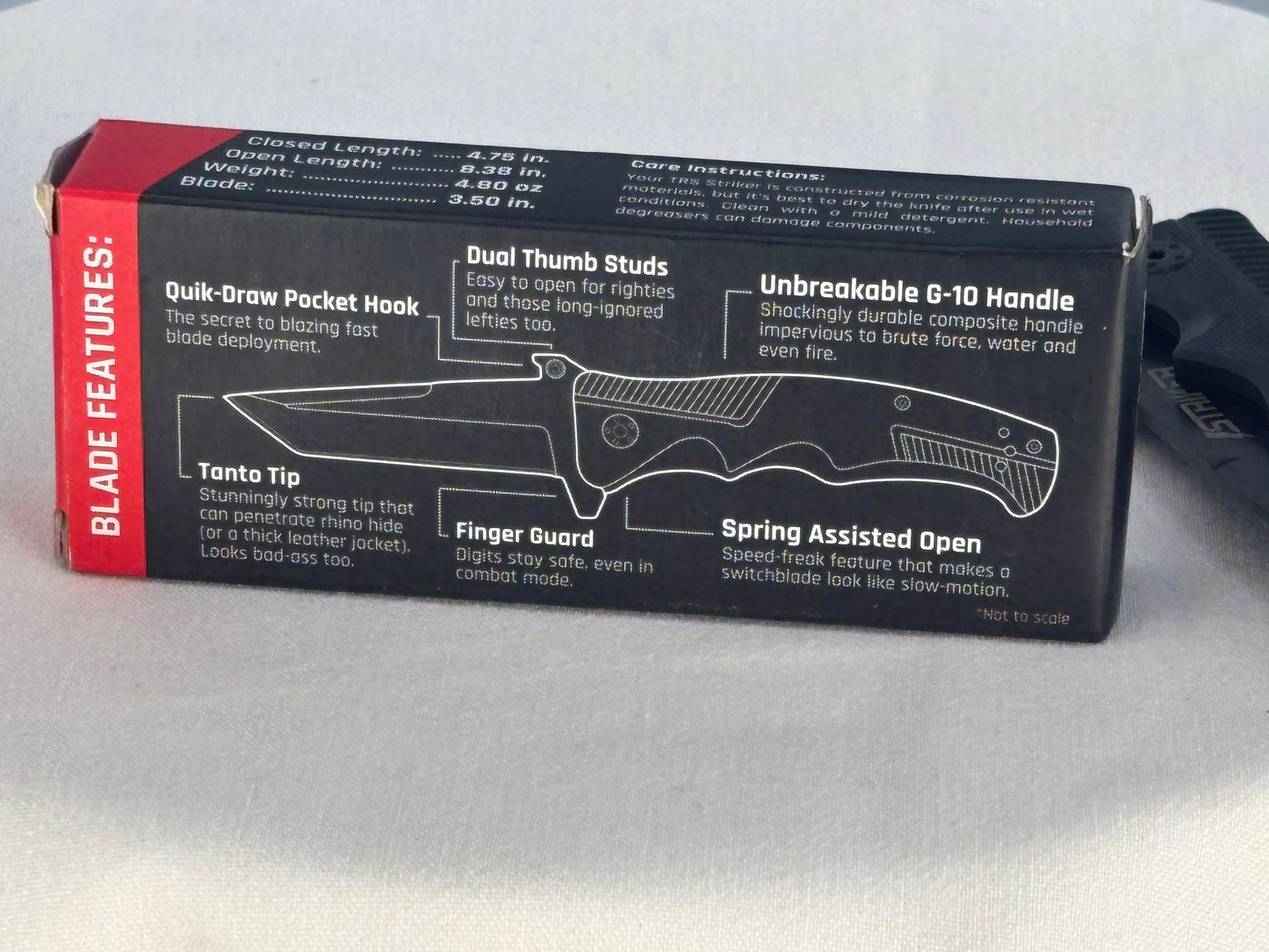 TRS 7Cr17MoV Tactical Folding Knife — Brand New in Box