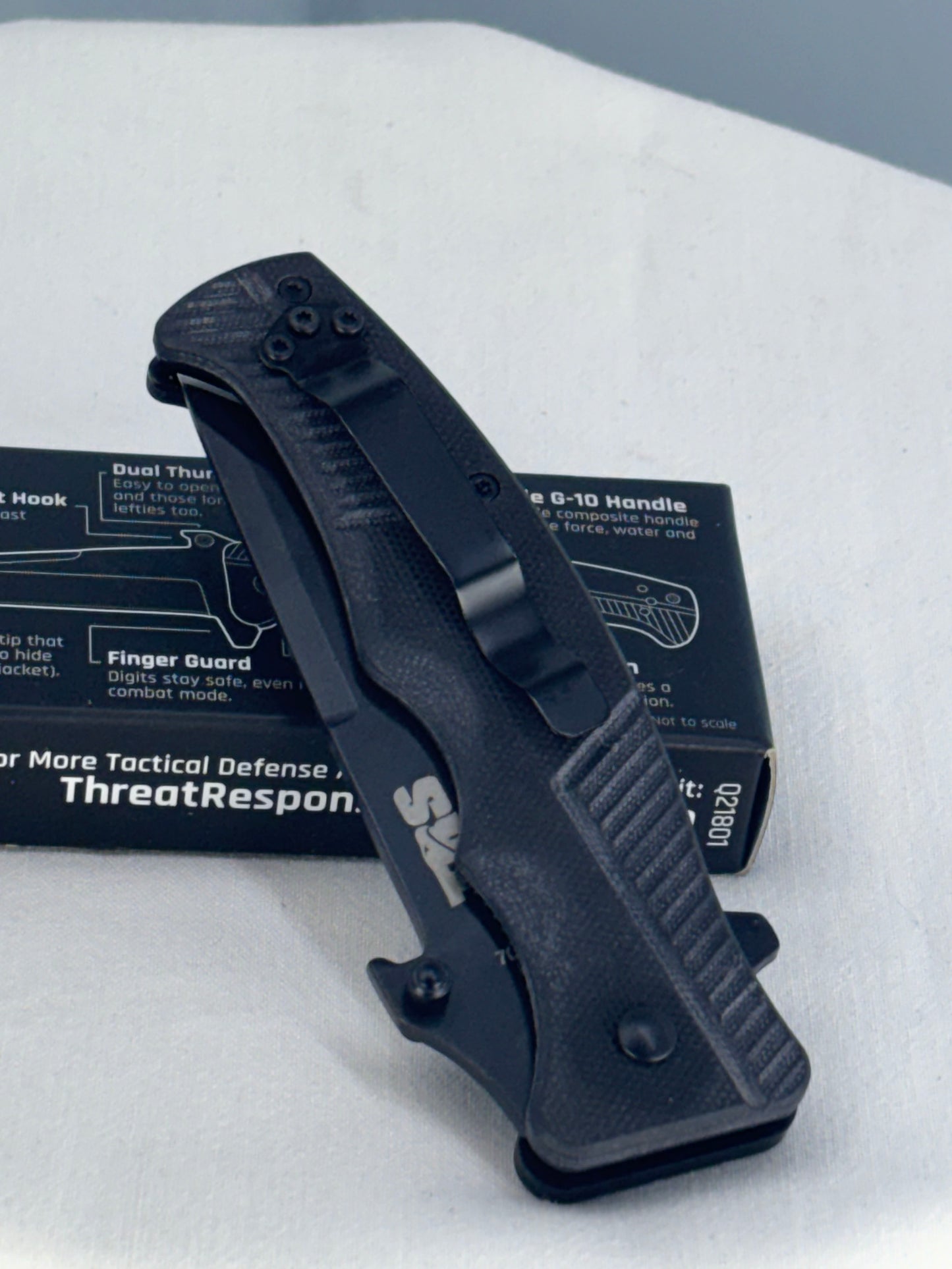 TRS 7Cr17MoV Tactical Folding Knife — Brand New in Box