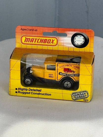 Matchbox Model A Ford Van – Die-Cast – New in Original Packaging