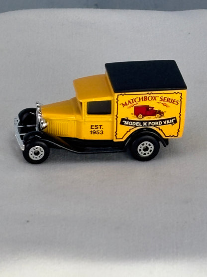 Matchbox Model A Ford Van – Die-Cast – New in Original Packaging