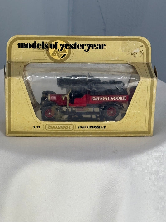 Matchbox Models of Yesteryear Y-13 – 1918 Crosley “Coal & Coke” – Boxed