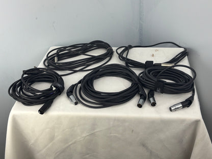Pro Audio Cable Lot – Planet Waves/D’Addario + Assorted XLR & 1/4” Cables (Multiple Lengths)