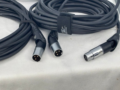 Pro Audio Cable Lot – Planet Waves/D’Addario + Assorted XLR & 1/4” Cables (Multiple Lengths)