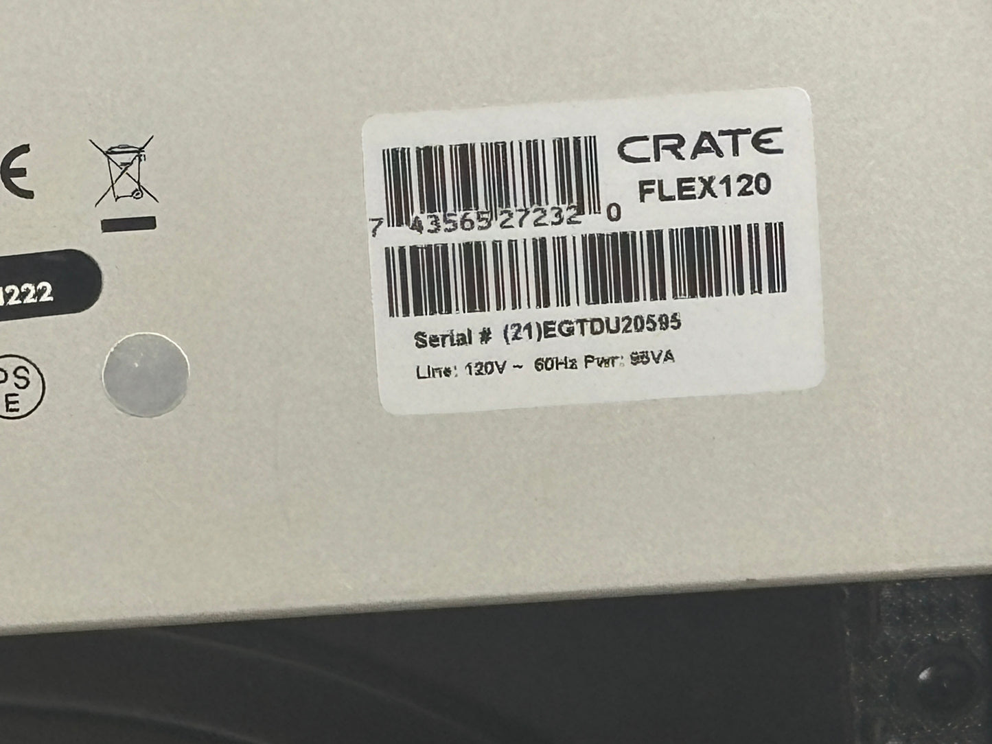 Crate FlexWave 120 / 212 Guitar Amplifier – 120W 2x12 Combo – Loud & Versatile