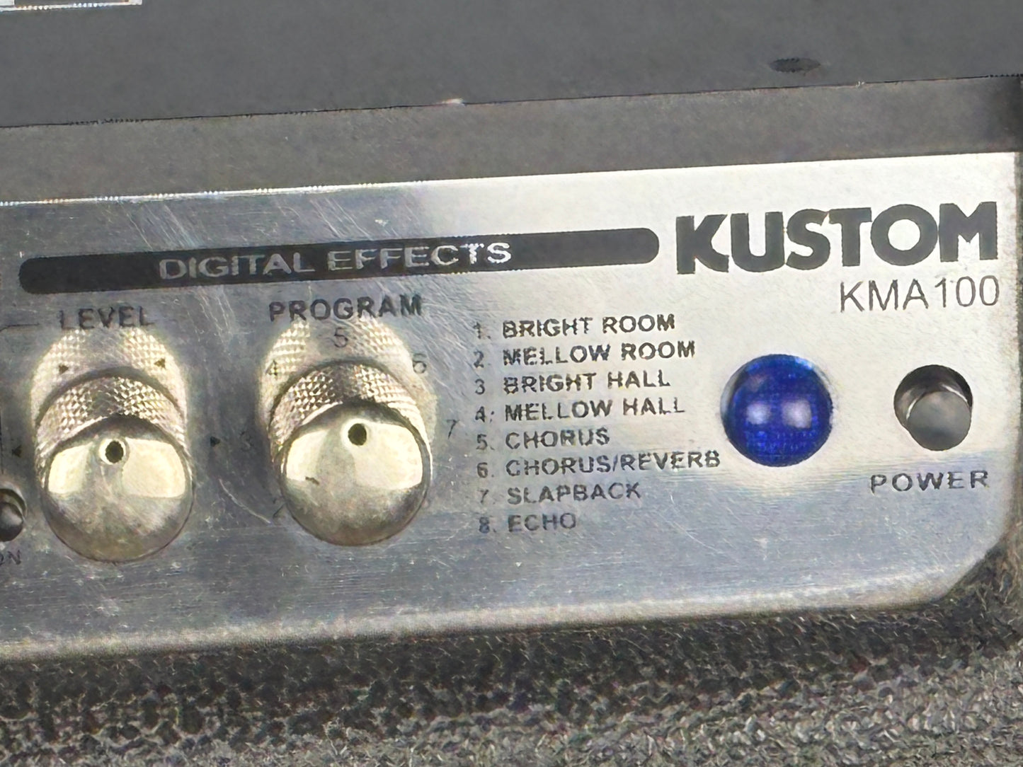 Kustom KMA100 Keyboard / Mixer Amplifier – 100W – Celestion Speaker – Multi-Input PA Style Amp