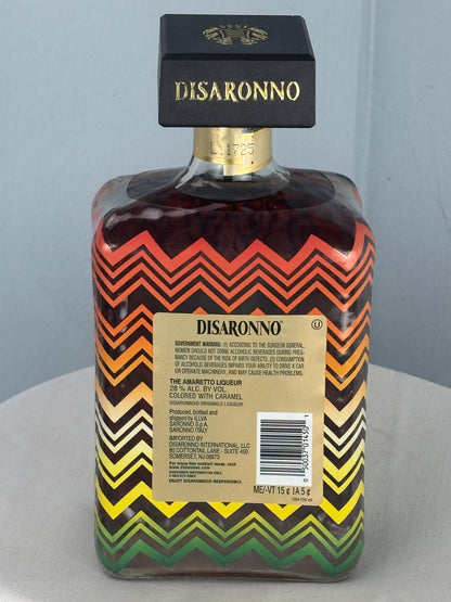 Disaronno Originale Missoni Limited Edition Bottle – Sealed – Italian Designer Collectible
