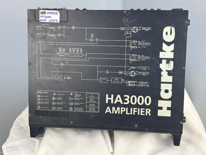 Hartke HA3000 Bass Amplifier Head – 300W Rackmount – Solid Performer