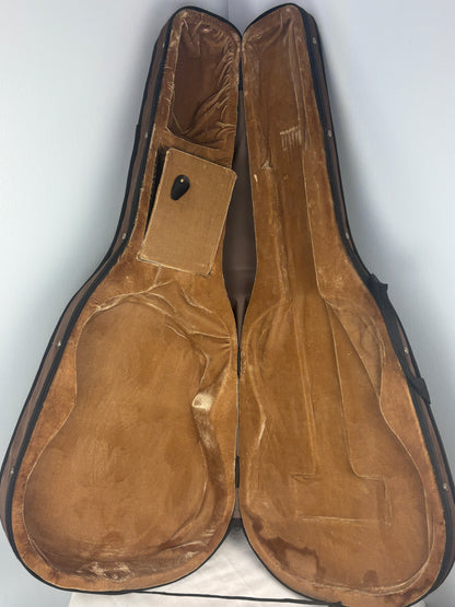 Padded Acoustic Guitar Gig Bag – Brown w/ Plush Interior – Dreadnought Fit