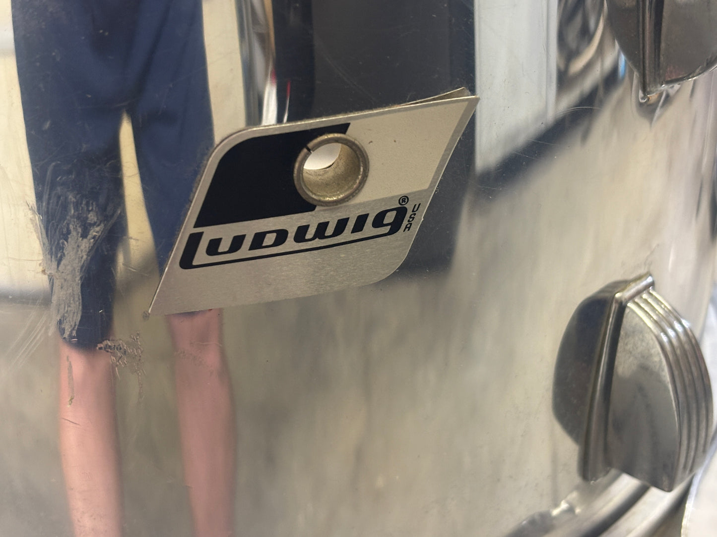 Ludwig Rockers USA 4-Piece Drum Shell Pack – Mirror Chrome Finish