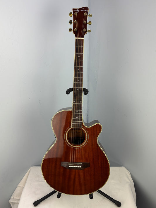 Jay Turser JTAC-50EQ Acoustic-Electric Cutaway Guitar w/ Brand New Great Divide Gig Bag