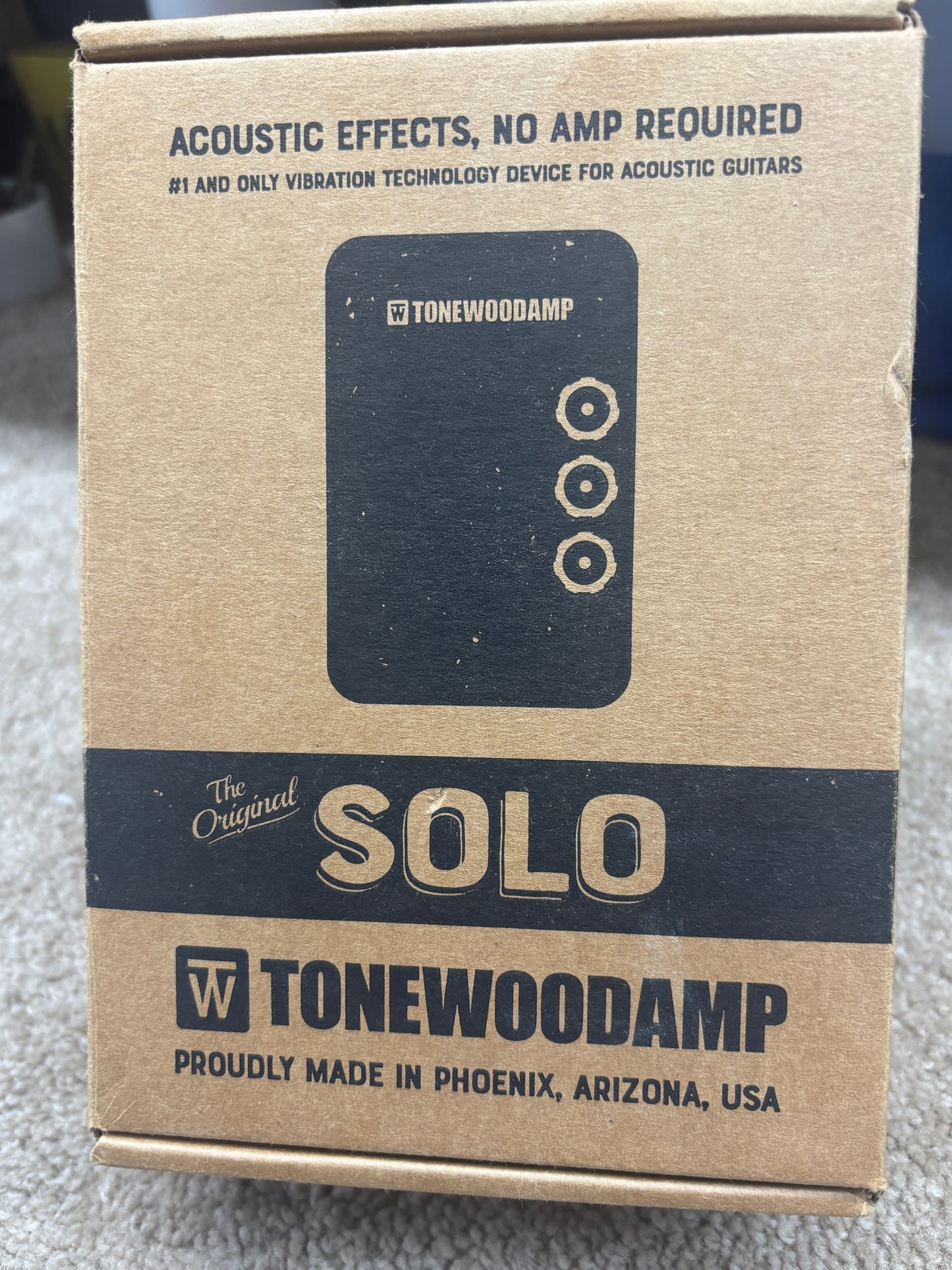 ToneWoodAmp SOLO Acoustic Guitar Effects Processor – Like New w/ Original Box & Accessories