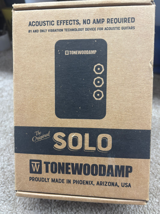 ToneWoodAmp SOLO Acoustic Guitar Effects Processor – Like New w/ Original Box & Accessories