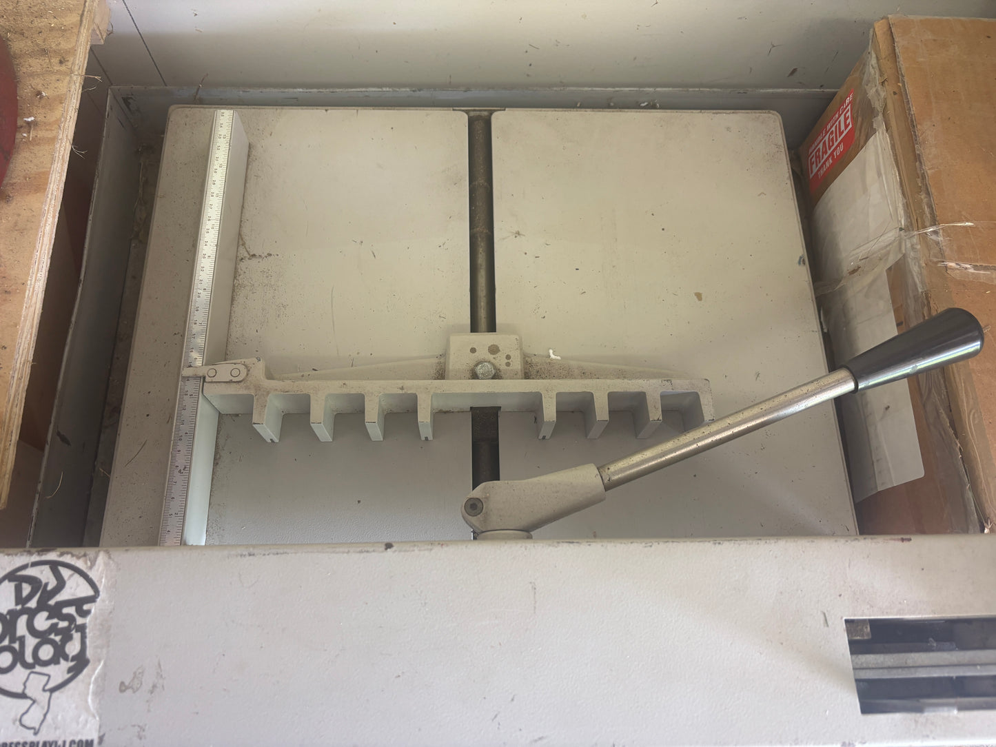 Triumph 3600A Manual Paper Cutter / Stack Cutter – Made in Germany
