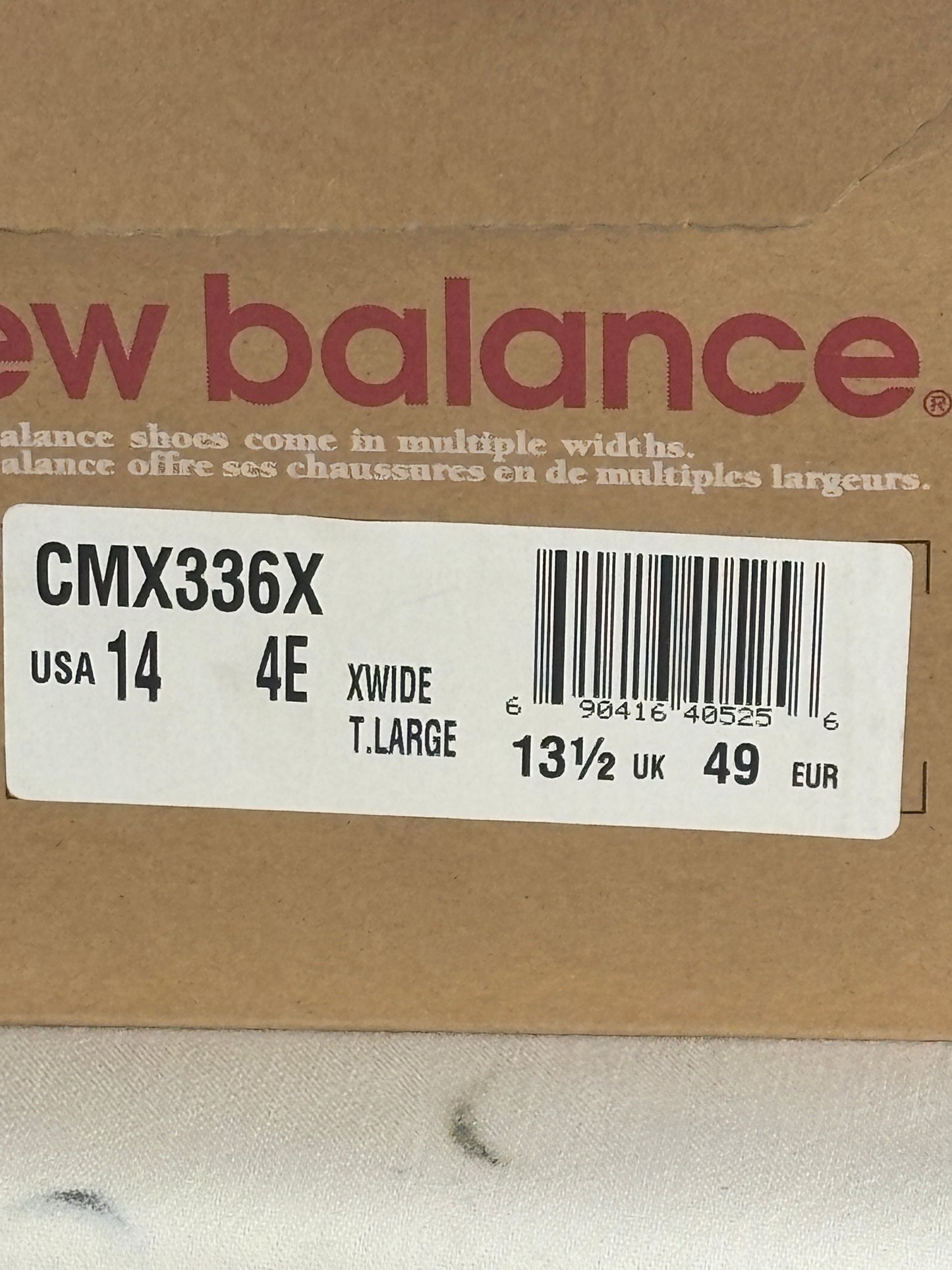 New Balance Extra Wide Shoes – Lot of 3 Pairs – Size 14 (4E X-Wide) – With Original Boxes