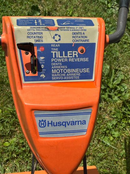 Husqvarna 600 CRT Rear-Tine Tiller – Made in USA – Fresh Engine Oil – $595