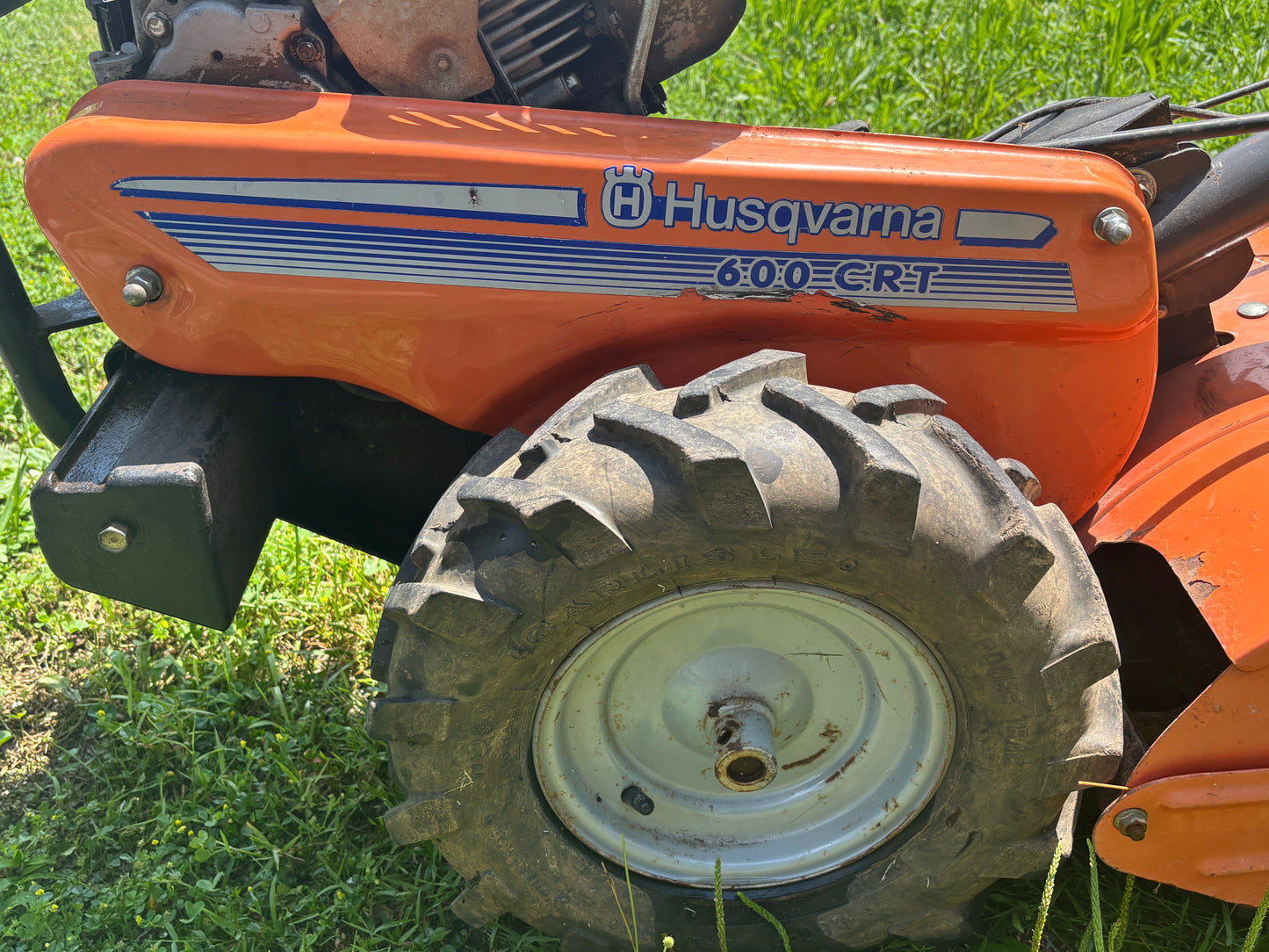 Husqvarna 600 CRT Rear-Tine Tiller – Made in USA – Fresh Engine Oil – $595