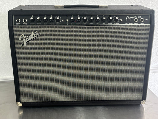 Fender Champion 100 2x12 Guitar Amplifier – Fully Tested, Very Clean