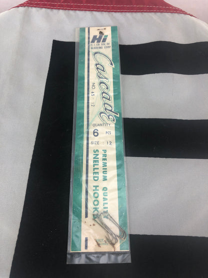 Massive Bulk Lot – 1,758 Snelled Fish Hooks – 293 Factory-Sealed Packs – $300 DEAL
