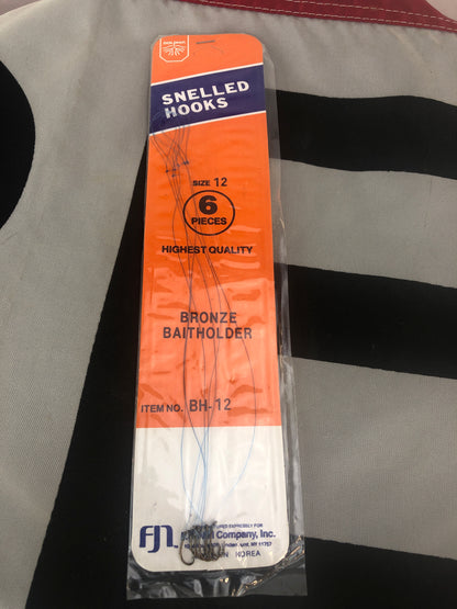 Massive Bulk Lot – 1,758 Snelled Fish Hooks – 293 Factory-Sealed Packs – $300 DEAL