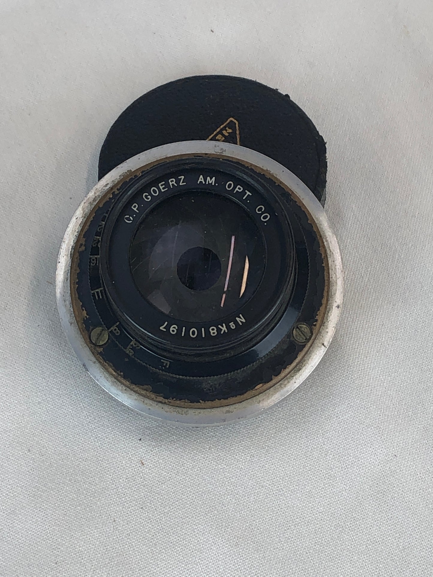 C.P. Goerz Anastigmat Lens – Early 1900s – Vintage Large Format Camera Lens
