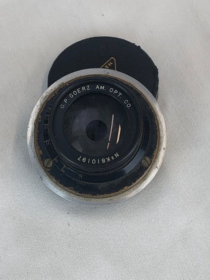 C.P. Goerz Anastigmat Lens – Early 1900s – Vintage Large Format Camera Lens