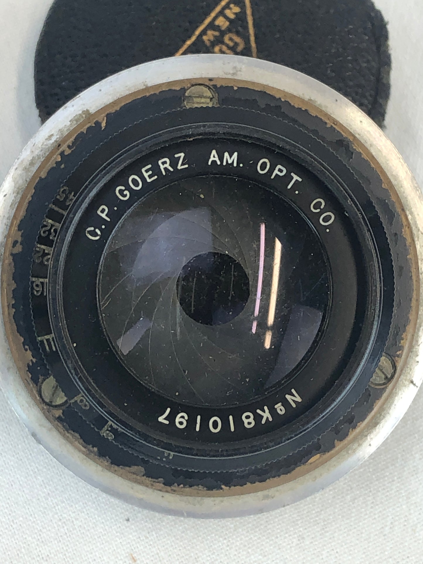 C.P. Goerz Anastigmat Lens – Early 1900s – Vintage Large Format Camera Lens